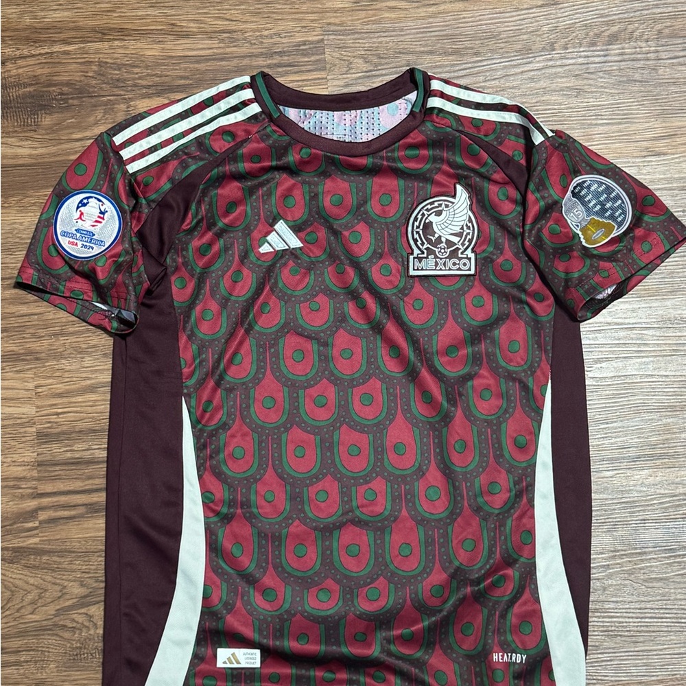 Mexico 2024 Copa América Authentic Soccer Jersey | Heat.RDY Player Edition (M)